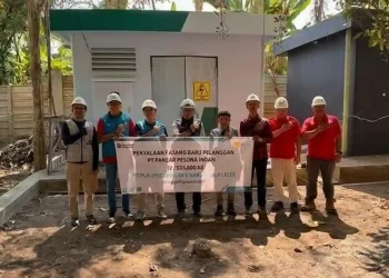 Momen Hari Kemerdekaan RI ke-81, PLN UP3 Garut Nyalakan Pasang Baru PT Pancar Pesona Indah