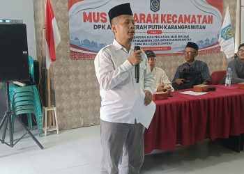 Dedi Suryadi Kembali Pimpin Pucuk Pimpinan DPK APDESI Karangpawitan