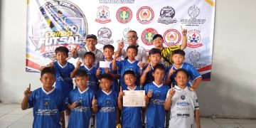 Exshibisi Futsal Antar SD Se Kecamatan Bayongbong. Jibong Bantai Mekarjaya Di Final