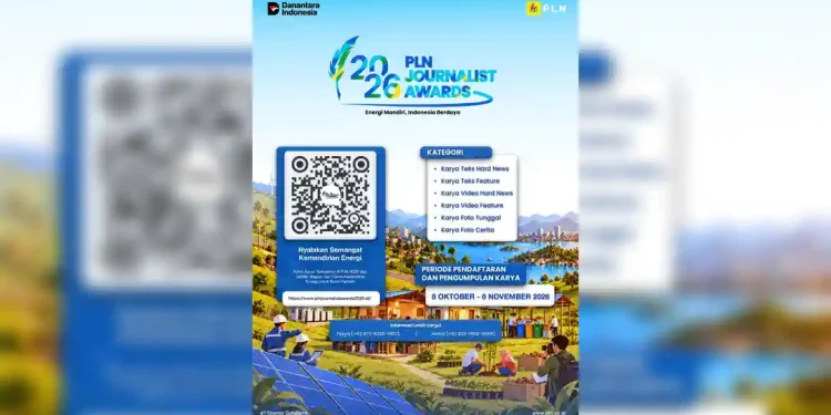 PLN Journalist Awards 2026 Kembali Digelar, Usung Tema “Energi Mandiri, Indonesia Berdaya”